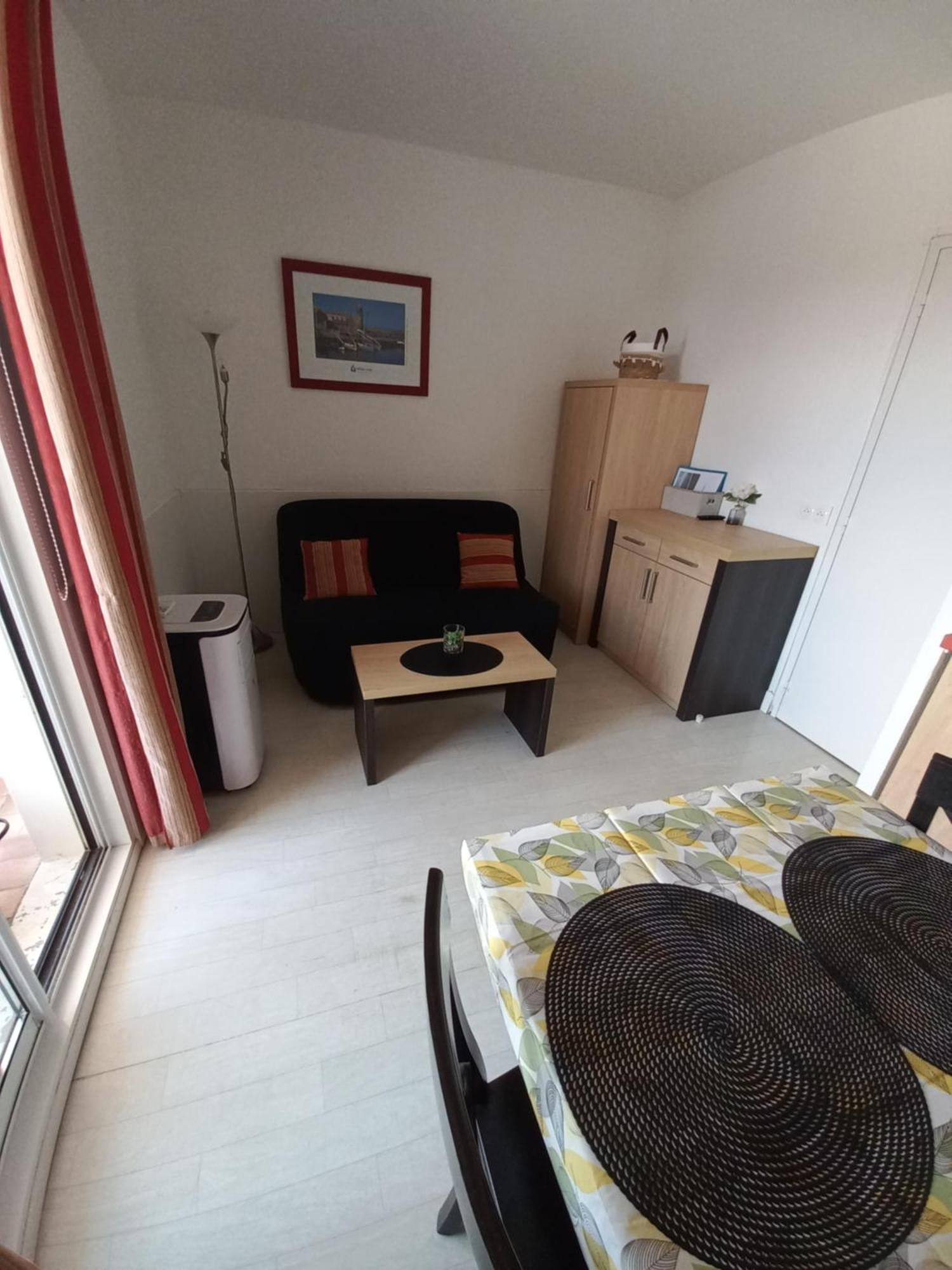 לה ברקרה Coquet Studio 4 Pers, Piscine,Clim Mobile, Plage A 300 M,A 5Min A Pied Du Lydia מראה חיצוני תמונה